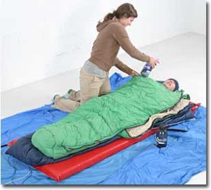 First aid for hypothermia