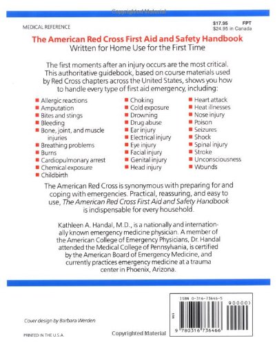The American Red Cross First Aid And Safety Handbook 0