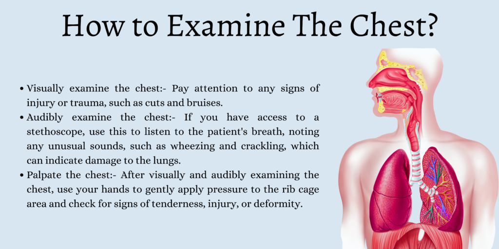 How to Examine The Chest?