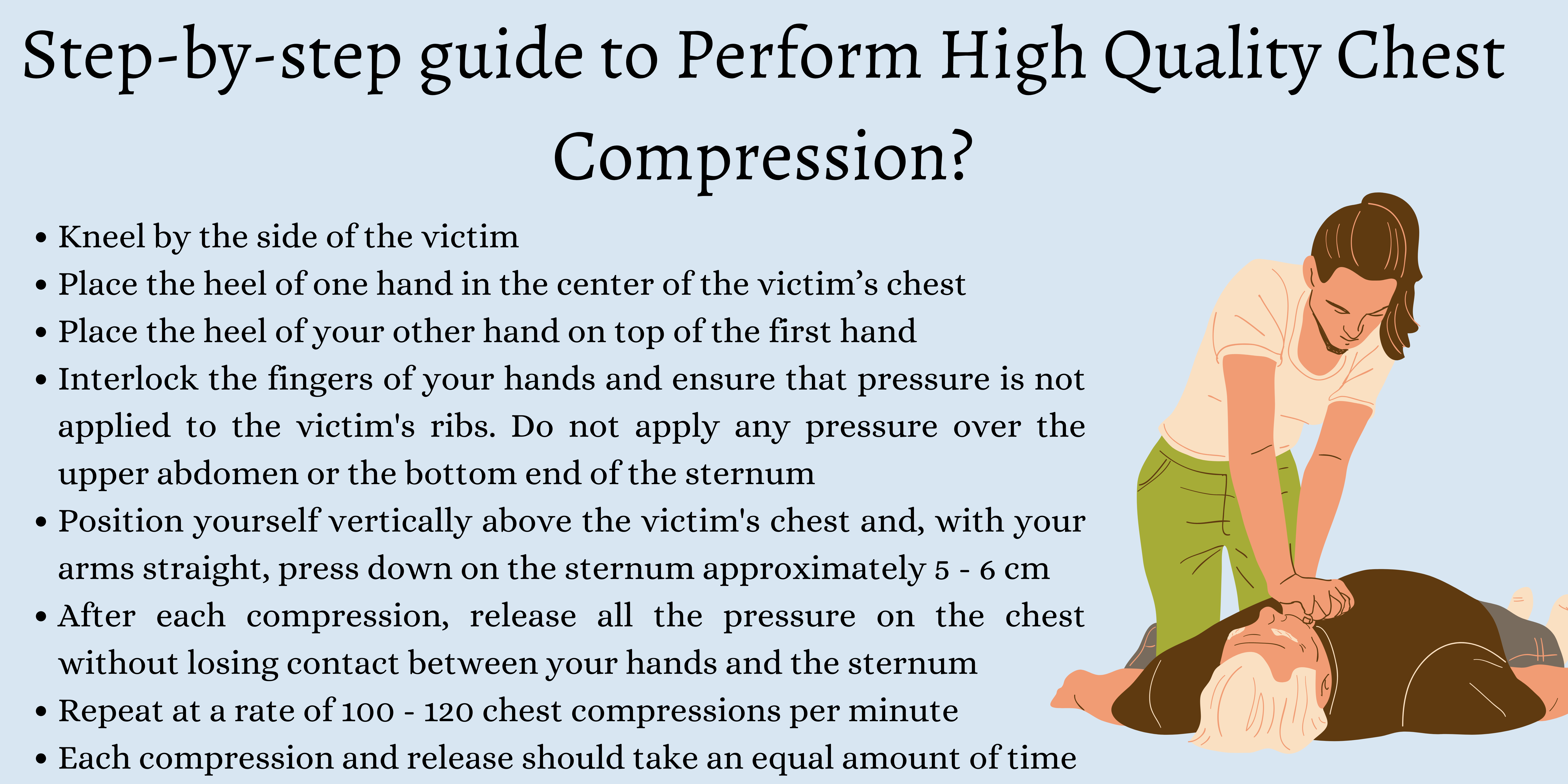 Components of High Quality CPR - First Aid for Free