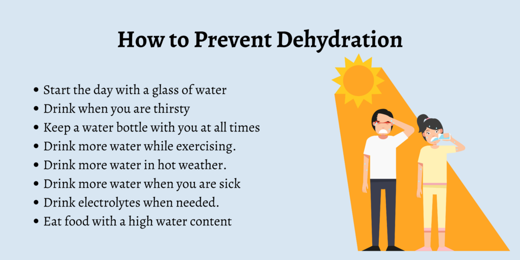 How to Prevent Dehydration