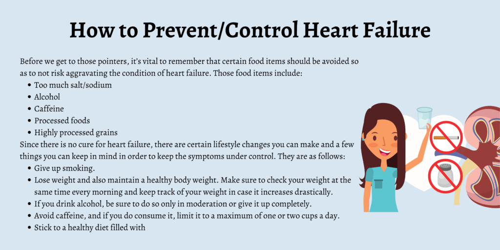 How to Prevent/Control Heart Failure