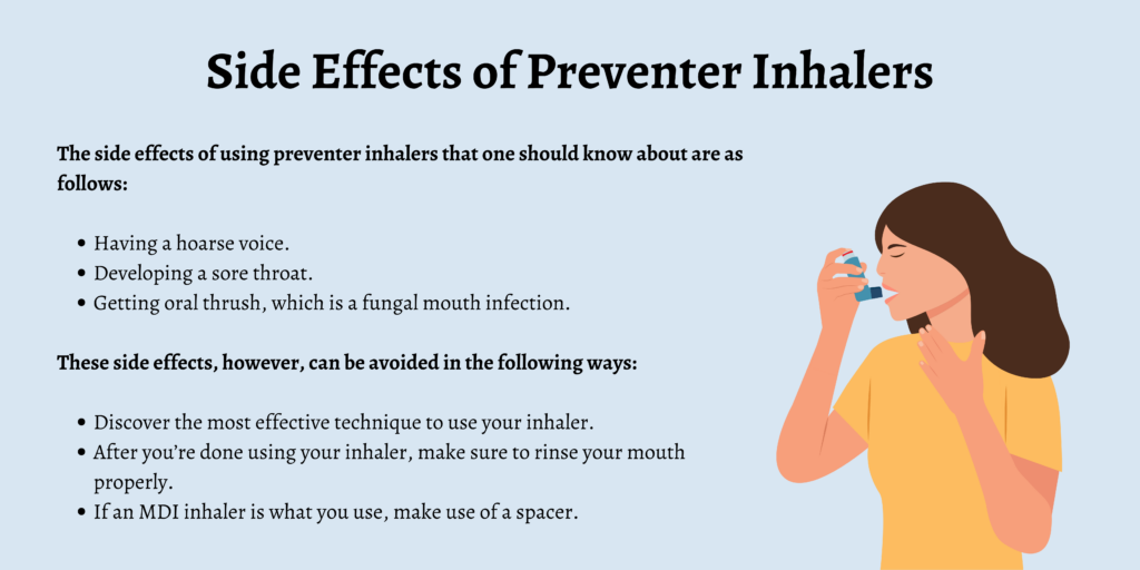 Side Effects of Preventer Inhalers