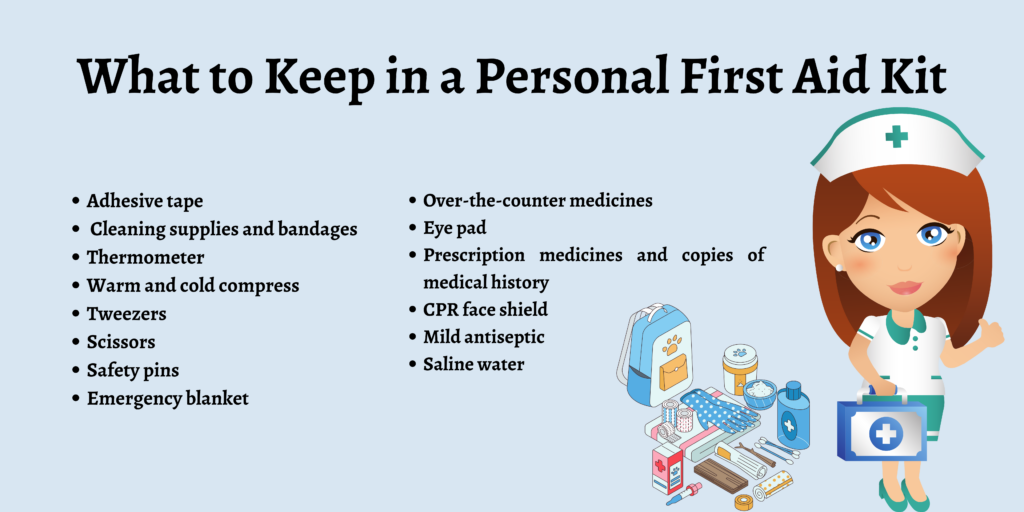 What to Keep in a Personal First Aid Kit