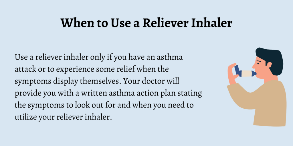 When to Use a Reliever Inhaler