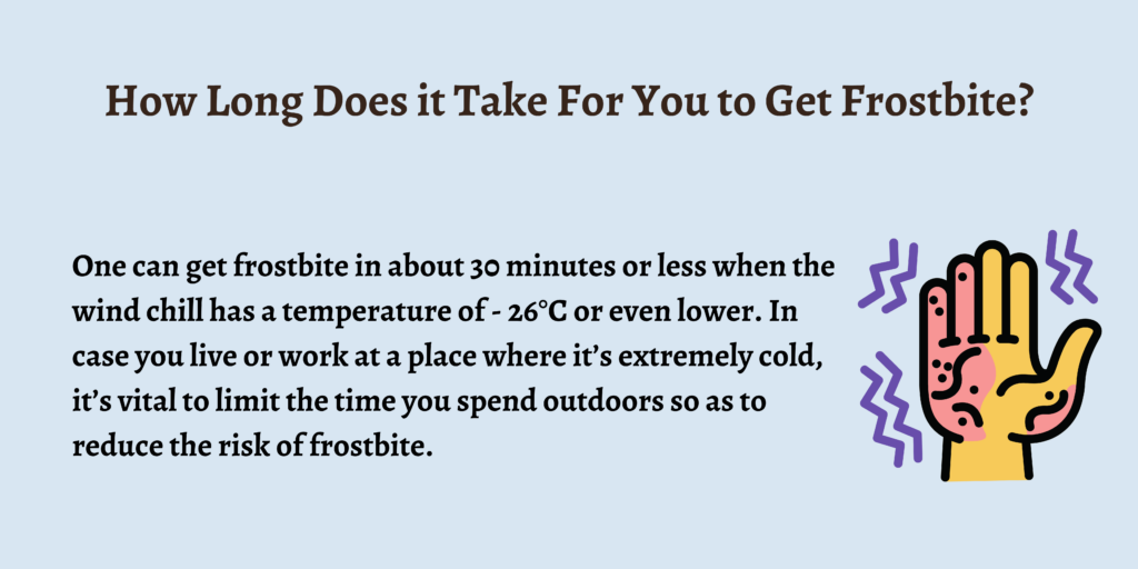 How Long Does it Take For You to Get Frostbite