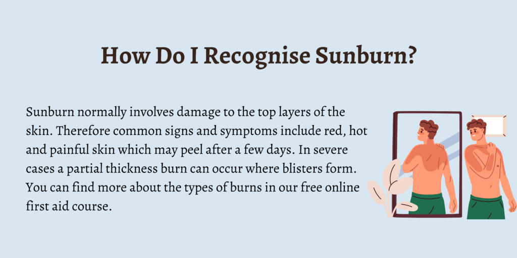 How Do I Recognise Sunburn