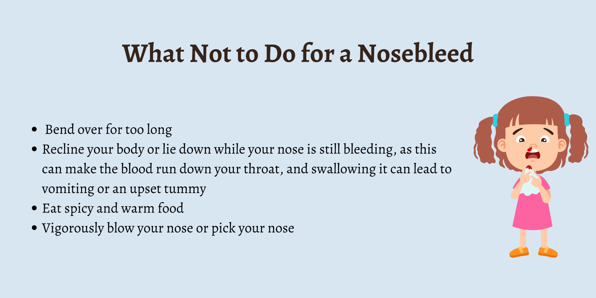 How to Stop Nosebleeds First Aid for Free