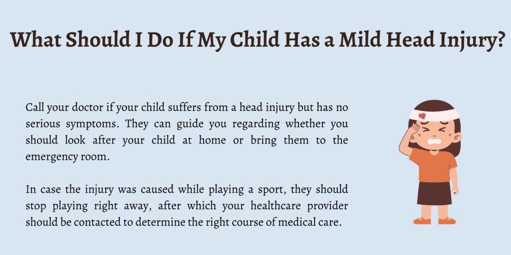What Should I Do If My Child Has a Mild Head Injury