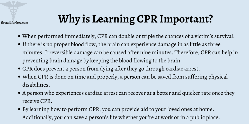 Why is Learning CPR Important