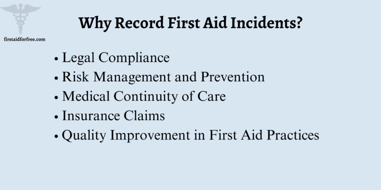 Where Must First Aid Incidents Be Recorded: 5 Tips - First Aid for Free
